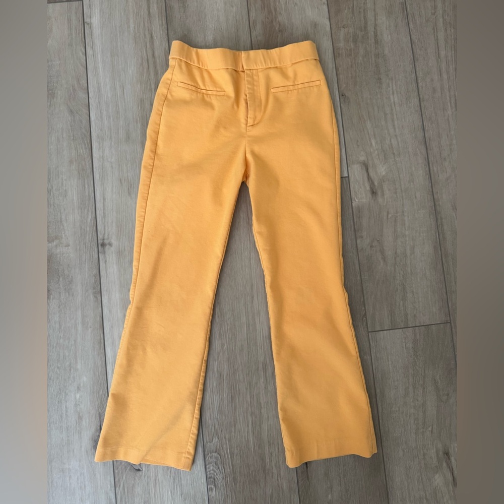 Zara Mini Cropped Flare Straight-Leg Pants